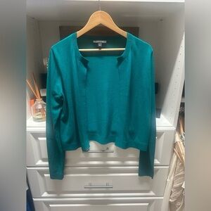 Ann Taylor Women's Teal Cardigan